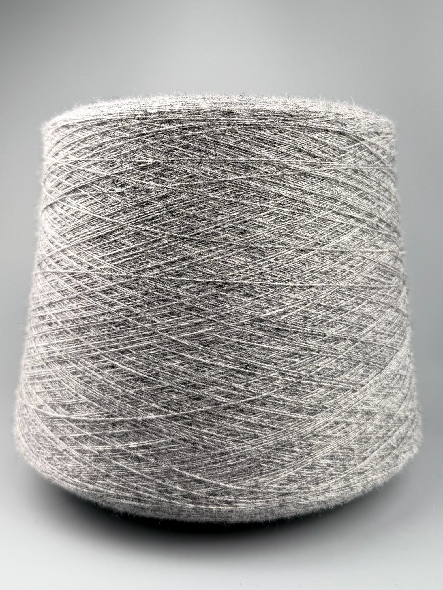 Botto Poala Art. Supergeelong Nm 1/15 – Merino Supergeelong Garn col. 312 Grau Mélange foto 2